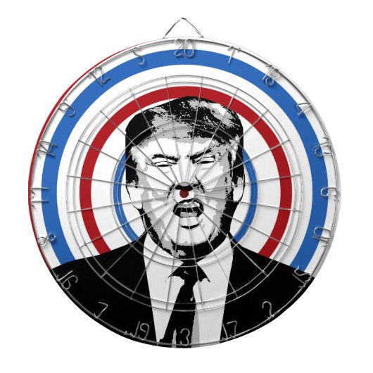 Donald Trump Dart Board Dartbord (Voorkant)
