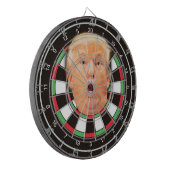Donald Trump Dartboard Anti-Trump Grappig Politiek Dartbord (Voorkant Links)