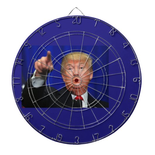 Donald Trump Dartboard Dartbord (Voorkant)