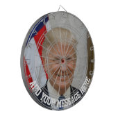 Donald Trump Dartbord (Voorkant Links)