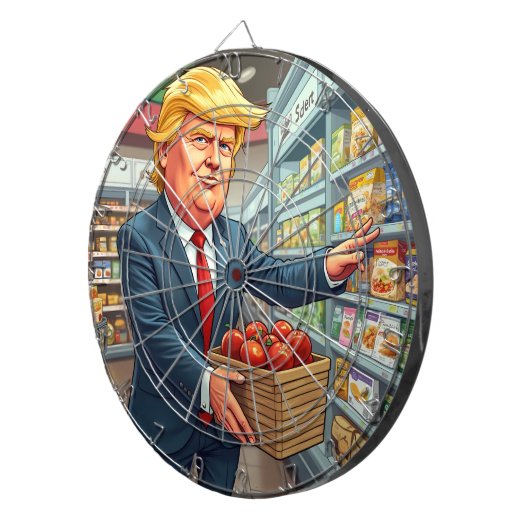 Donald Trump Dartbord (Voorkant Rechts)