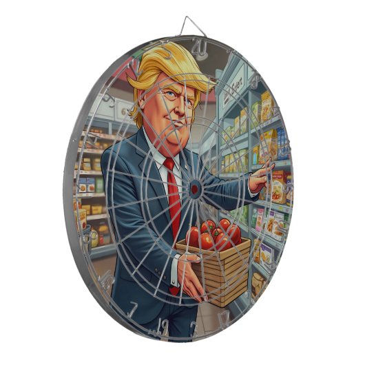 Donald Trump Dartbord (Voorkant Links)
