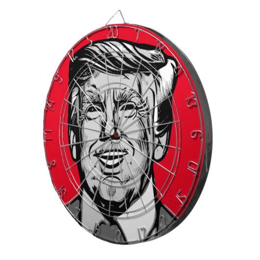 DONALD TRUMP DARTBORD (Voorkant Rechts)