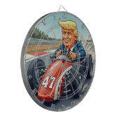 Donald Trump Dartbord (Voorkant Links)