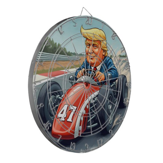 Donald Trump Dartbord (Voorkant Links)