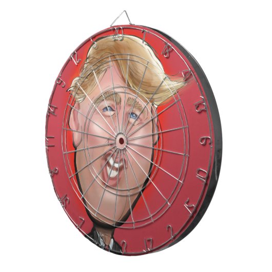 Donald Trump Dartbord (Voorkant Rechts)