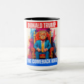 DONALD TRUMP - DE COMEBACK KONING MOK (Midden)