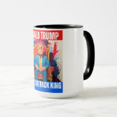 DONALD TRUMP - DE COMEBACK KONING MOK (Voorkant rechts)