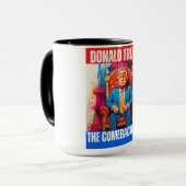 DONALD TRUMP - DE COMEBACK KONING MOK (Voorkant links)