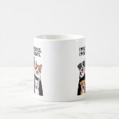 Donald Trump: De dieren redden - vierkante versie Koffiemok (Center)