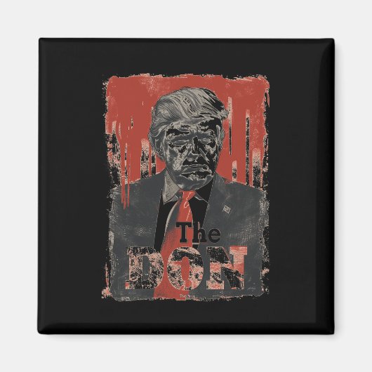 Donald Trump "de Don" 2024 Magneet (Voorkant)