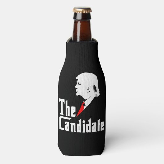 Donald Trump de kandidaat Flesjeskoeler (Fles Voorkant)