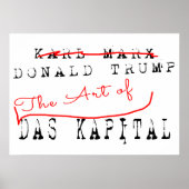 Donald Trump - de kunst van Das Kapital Poster (Voorkant)