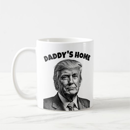 DONALD TRUMP, DE MOK VAN PAPA'S KOFFIE (Links)