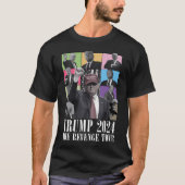 Donald Trump De Revenge Tour 2024 Funny Parody El T-shirt (Voorkant)