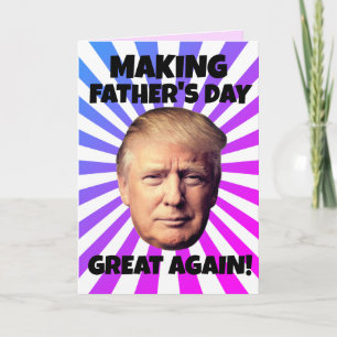 DONALD TRUMP DIE DE VADERDAG WEER GROOTS MAKT!  KAART