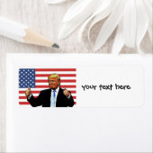 DONALD TRUMP DIEPT TERUGBETALING REKENING ETIKET (Insitu)