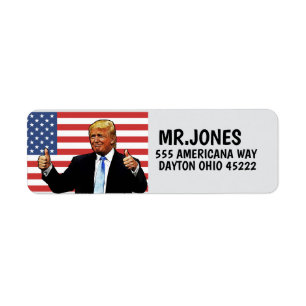 DONALD TRUMP DIEPT TERUGBETALING REKENING ETIKET