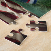 Donald Trump Drain The Swamp MAGA 2024 puzzel (Zijkant)