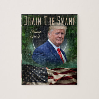 Donald Trump Drain The Swamp MAGA 2024 puzzel