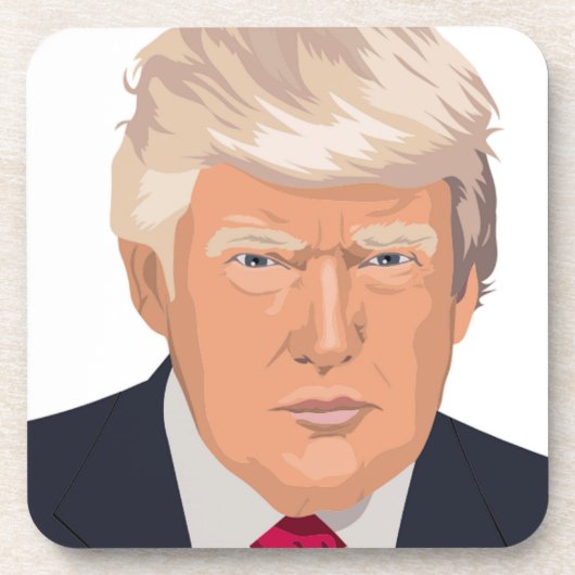 DONALD TRUMP DRANKJES ONDERZETTER (Voorkant)