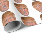 Donald Trump drijvende kop Cadeaupapier (Rol Hoek)