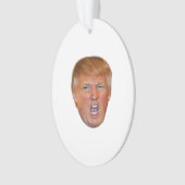 Donald Trump drijvende kop Ornament (voorkant)