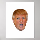 Donald Trump drijvende kop Poster (Voorkant)