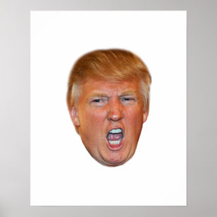 Donald Trump drijvende kop Poster
