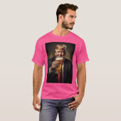 Donald Trump Drink bier T-shirt (Voorkant volledig)