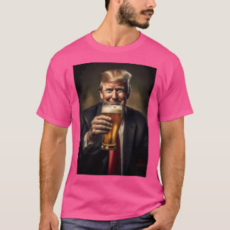 Donald Trump Drink bier T-shirt