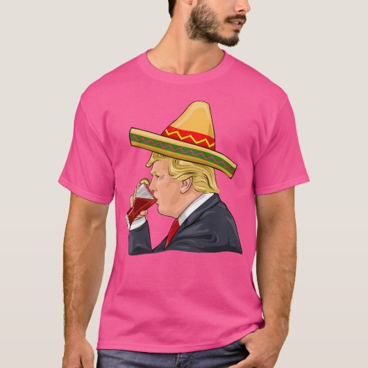 Donald Trump Drink Michelada T-shirt (Voorkant)