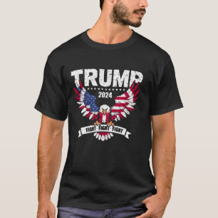 Donald Trump Eagle President 2024 neemt Amerika te T-shirt