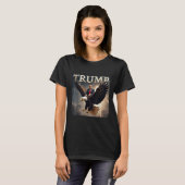 Donald Trump Eagle USA President Amerika T-shirt (Voorkant volledig)