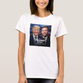 Donald Trump en JD Vance T-shirt (Voorkant)