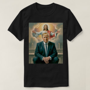 Donald Trump en Jezus Christus T-shirt