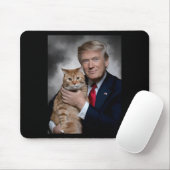 Donald Trump En Kat Grappig Trump En Kat Muismat (Met muis)
