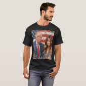 Donald Trump en Melania T-shirt (Voorkant volledig)