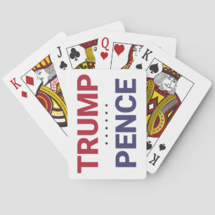 Donald Trump en Mike Pence (2020 Amerikaanse verki Pokerkaarten