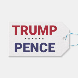Donald Trump en Mike Pence (2020 US-verkiezingen) Cadeaulabel