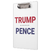 Donald Trump en Mike Pence (2020 US-verkiezingen) Klembord (Links)