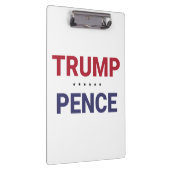 Donald Trump en Mike Pence (2020 US-verkiezingen) Klembord (Rechts)