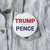 Donald Trump en Mike Pence (2020 US-verkiezingen) Ronde Button 4,0 Cm (In situ)
