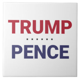 Donald Trump en Mike Pence (2020 US-verkiezingen) Tegeltje