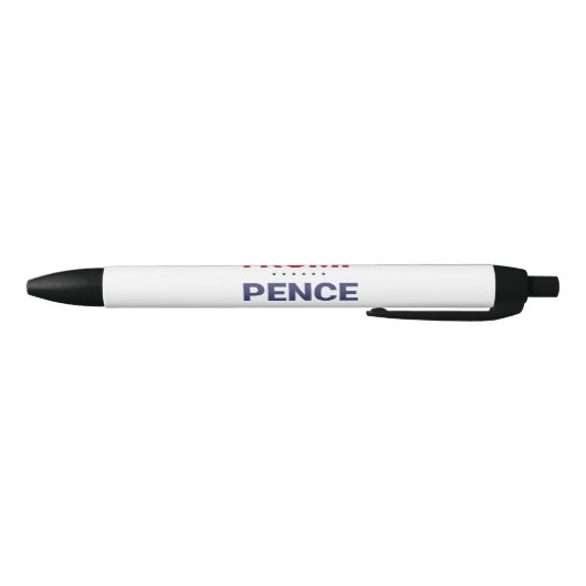 Donald Trump en Mike Pence (2020 US-verkiezingen) Zwarte Inkt Pen (Bodem)