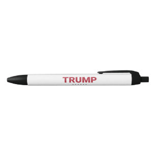 Donald Trump en Mike Pence (2020 US-verkiezingen) Zwarte Inkt Pen