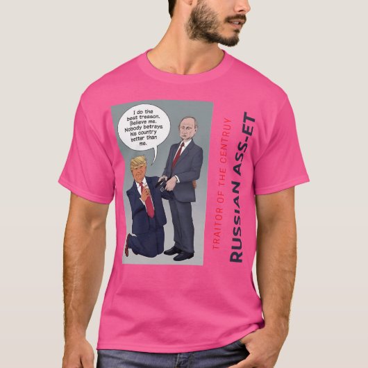 Donald Trump en Poetin T-shirt (Voorkant)