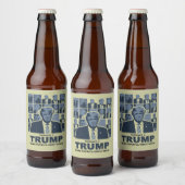 DONALD TRUMP ERA BIER ETIKET (Flessen)