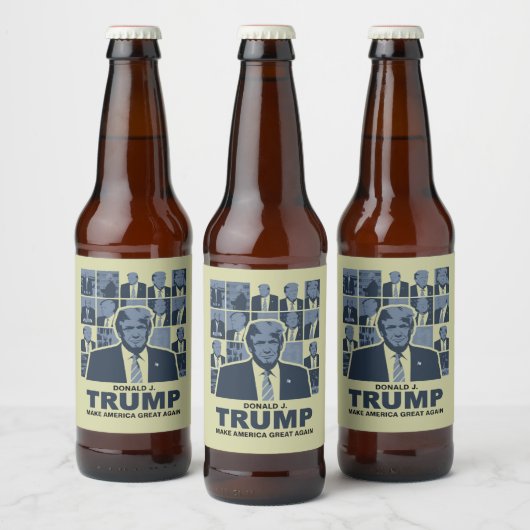 DONALD TRUMP ERA BIER ETIKET (Flessen)
