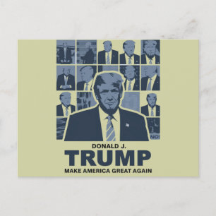 DONALD TRUMP ERA BRIEFKAART